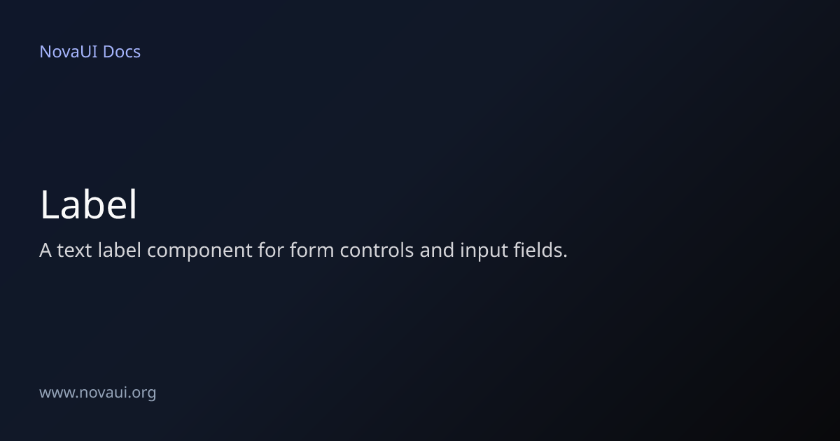 Update Label Button Ui Label | NovaUI
